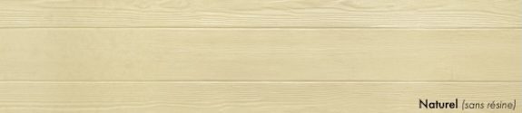 Zoom sur la texture lame bois